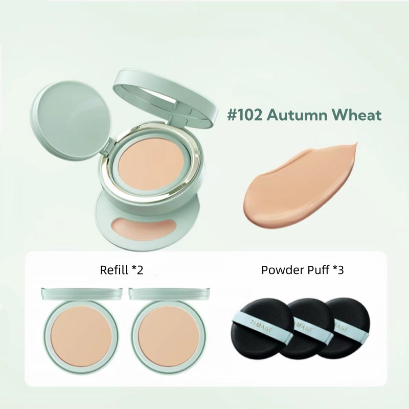 TIMAGE Round Tube Long-wear Air Cushion Foundation T6063