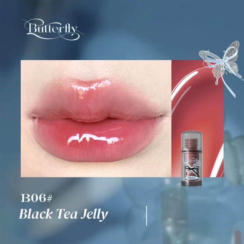 FLORTTE Twin Butterfly Collection Glossy Lip Gloss T5885