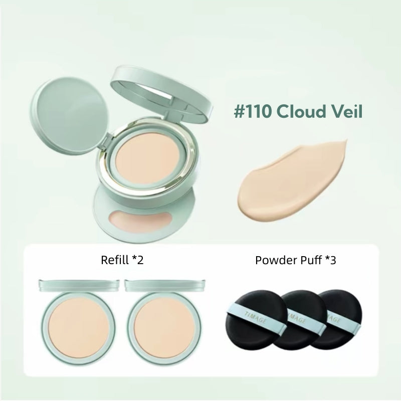 TIMAGE Round Tube Long-wear Air Cushion Foundation T6063