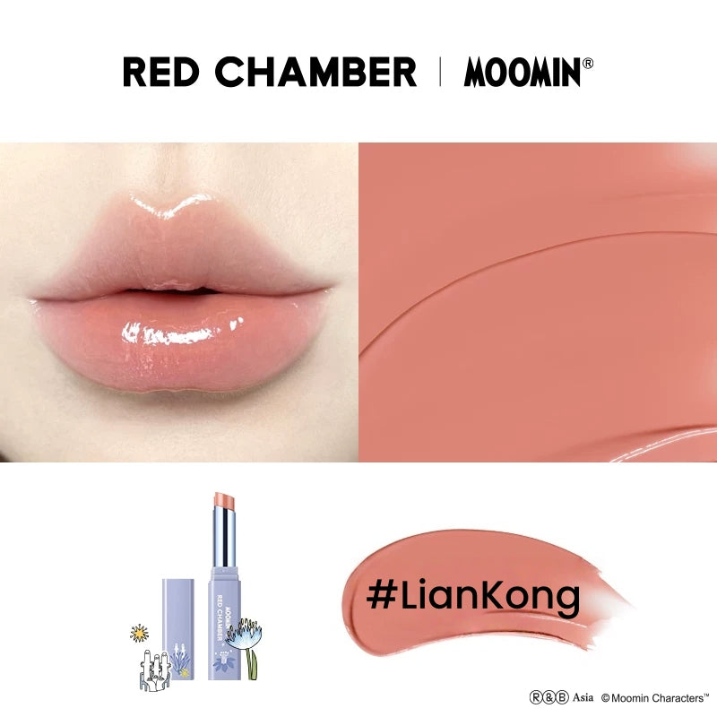 RED CHAMBER X Moomin Multi-use Makeup Cream & Highlighter & Lipstick T5757