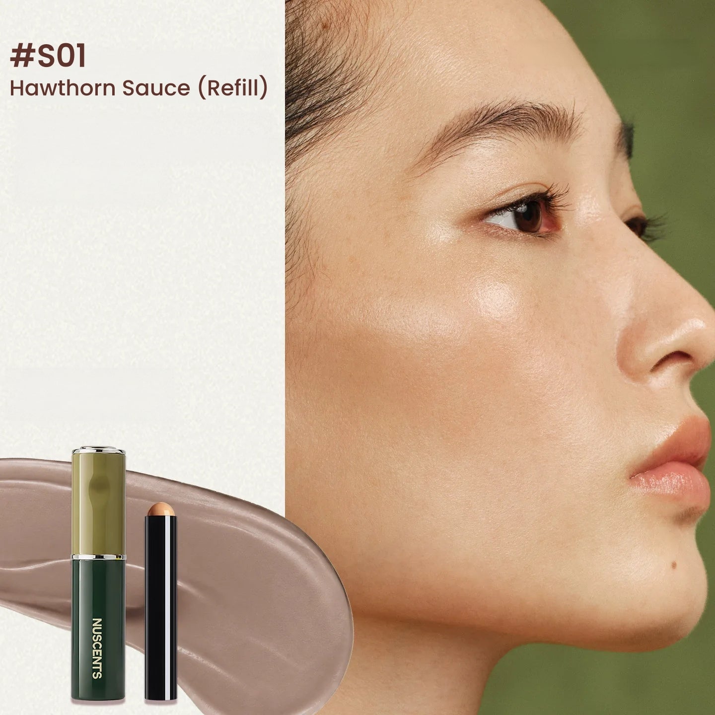 NUSCENTS Contour & Highlight & Concealer Makeup Stick T5975