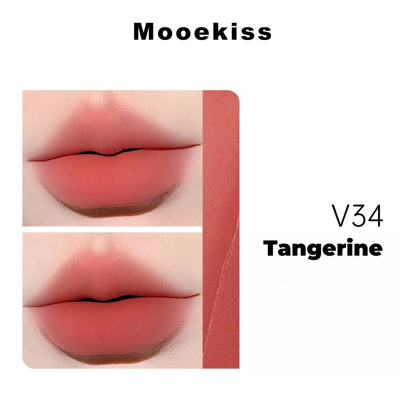 MOOEKISS Long-wear Silky Airy Velvet Matte Lip Mud T4367