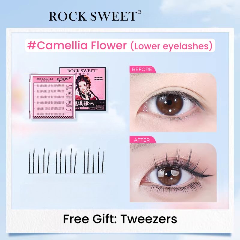 ROCK SWEET Glue-free Natural False Eyelashes T5542