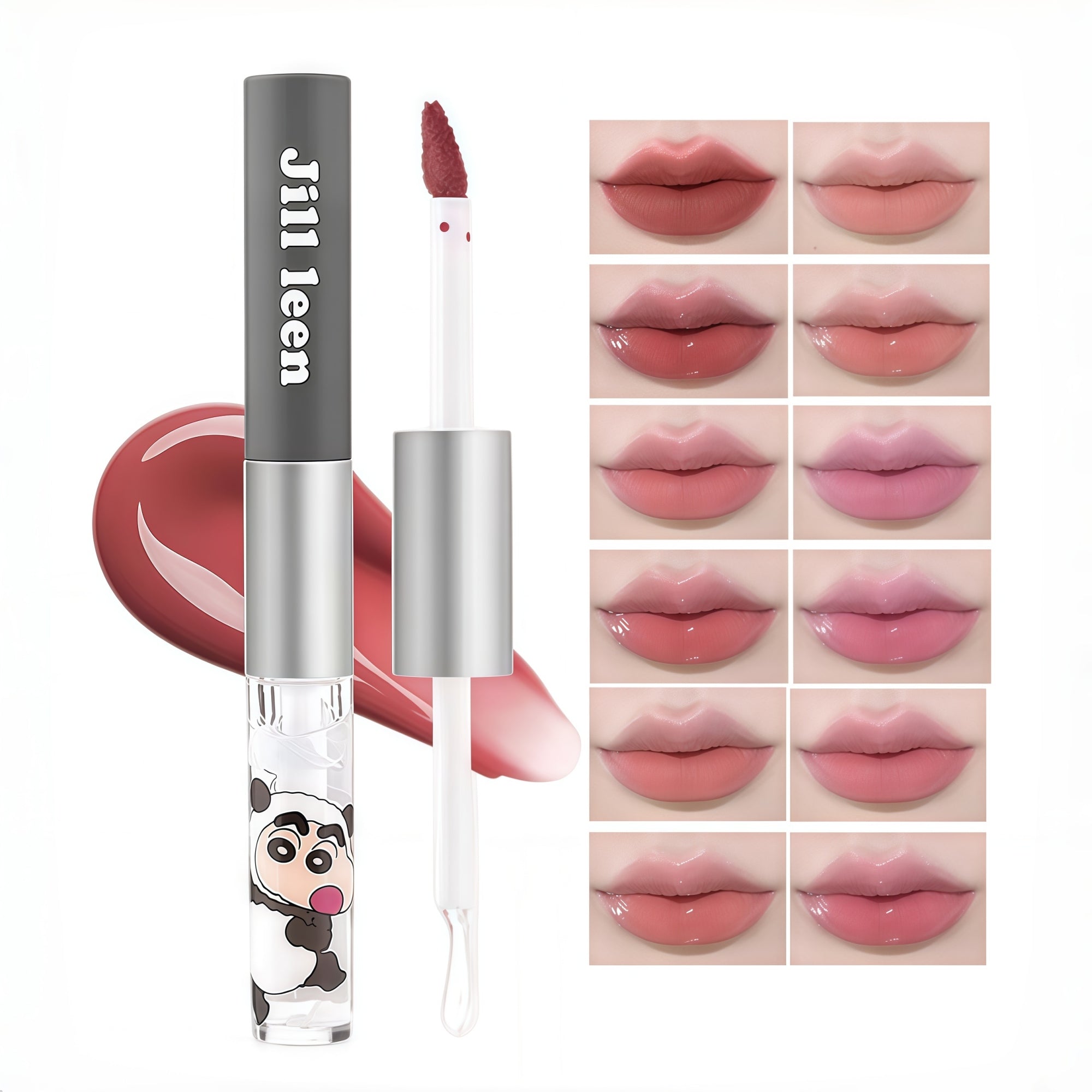 JILL LEEN X Crayon Shin-chan Collection Matte & Glossy Lip Glaze