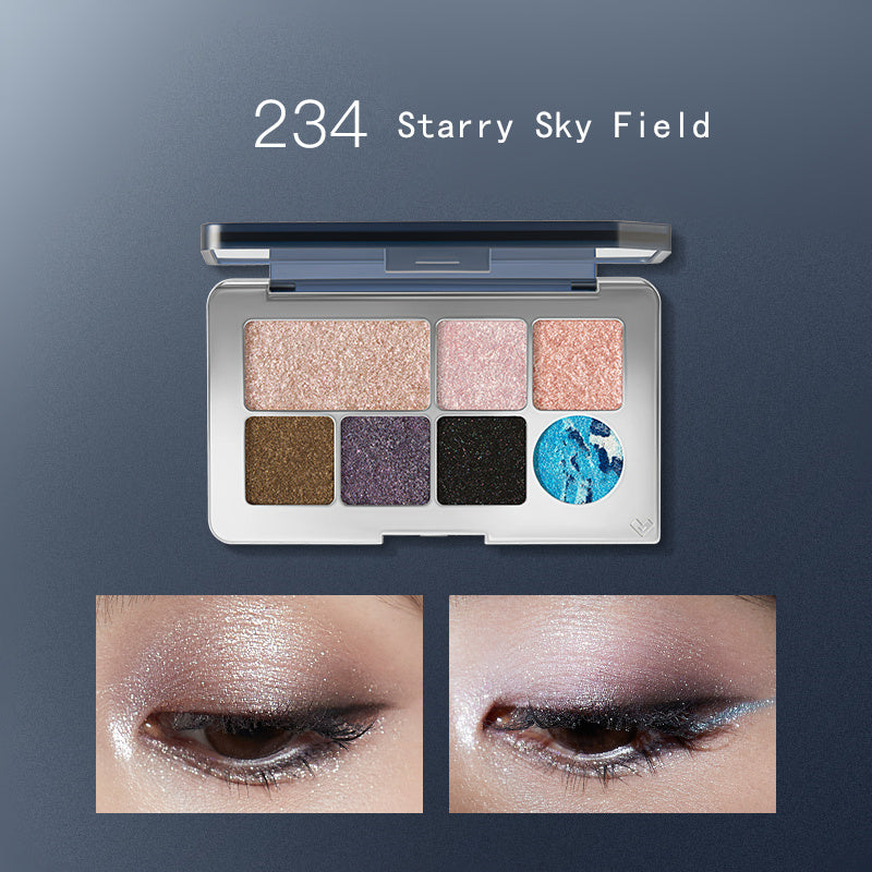 SPENNY Heart Flow 7-Color Eyeshadow Palette T3792