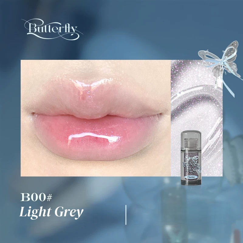 FLORTTE Twin Butterfly Collection Glossy Lip Gloss T5885