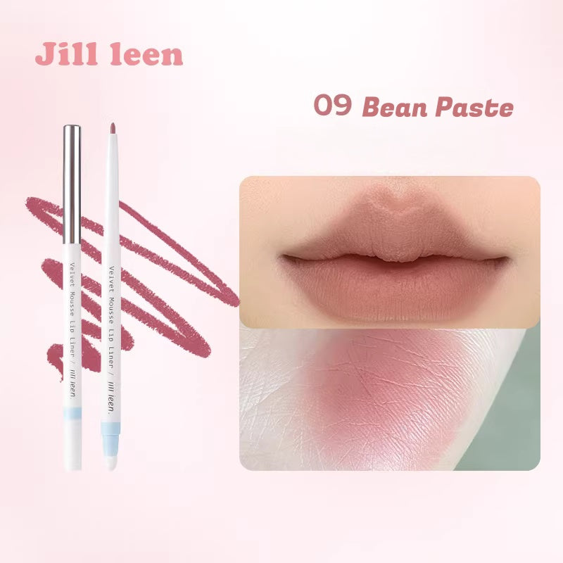 JILL LEEN Double-head Velvet Mousse Moist Lip Liner Pen T5622