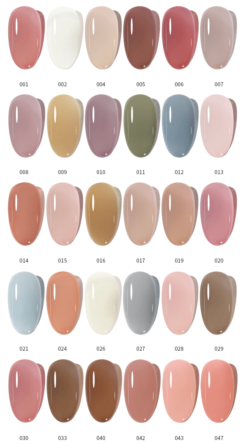 KaSi 15ml Healthy Jelly Jade Nude Series Gel Polish (One Bottle, One Color) T3584