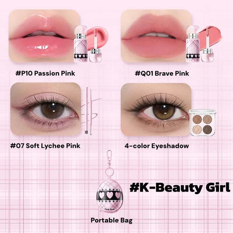 PINK BEAR X Shugo Chara! Collection Lip Gloss & Eyeliner Pen T6021