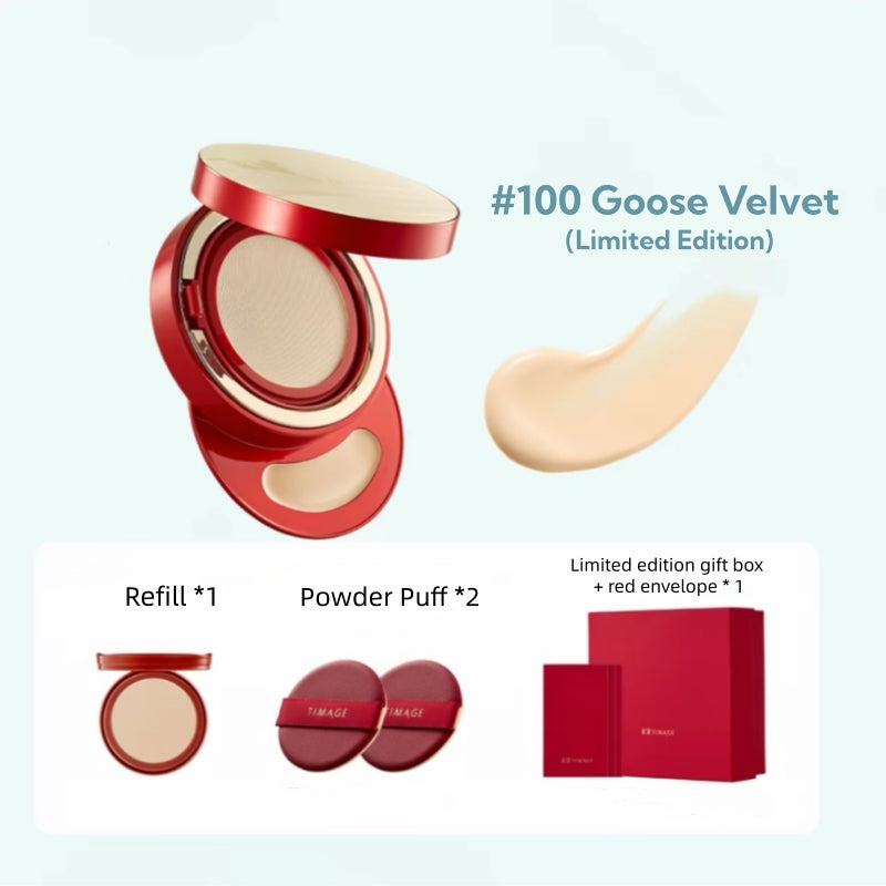 TIMAGE Long-wear Skin-fitting Twins Air Cushion Foundation T6064