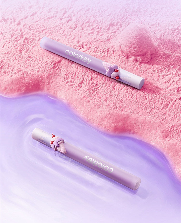 COLORKEY Ice Cream Airy Moist Matte & Mirror Lip Glaze T4369