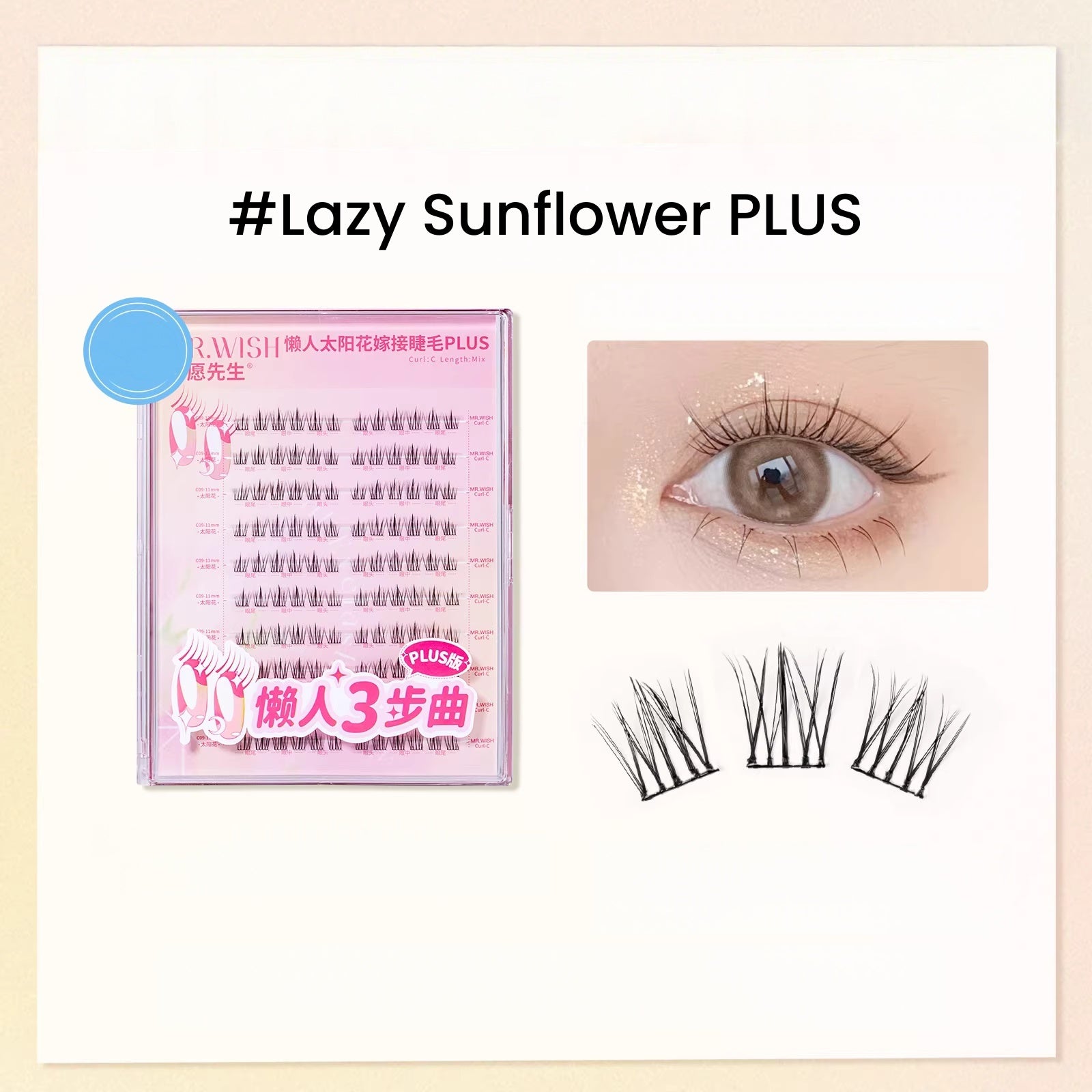MR.WISH Plus Edition Large Capacity False Eyelashes T5679