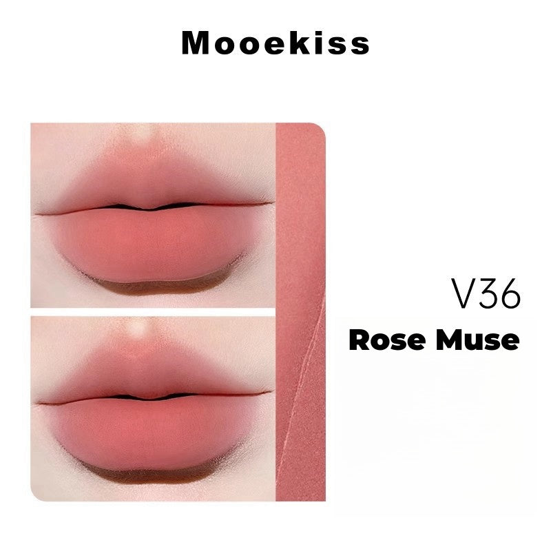 MOOEKISS Long-wear Silky Airy Velvet Matte Lip Mud T4367