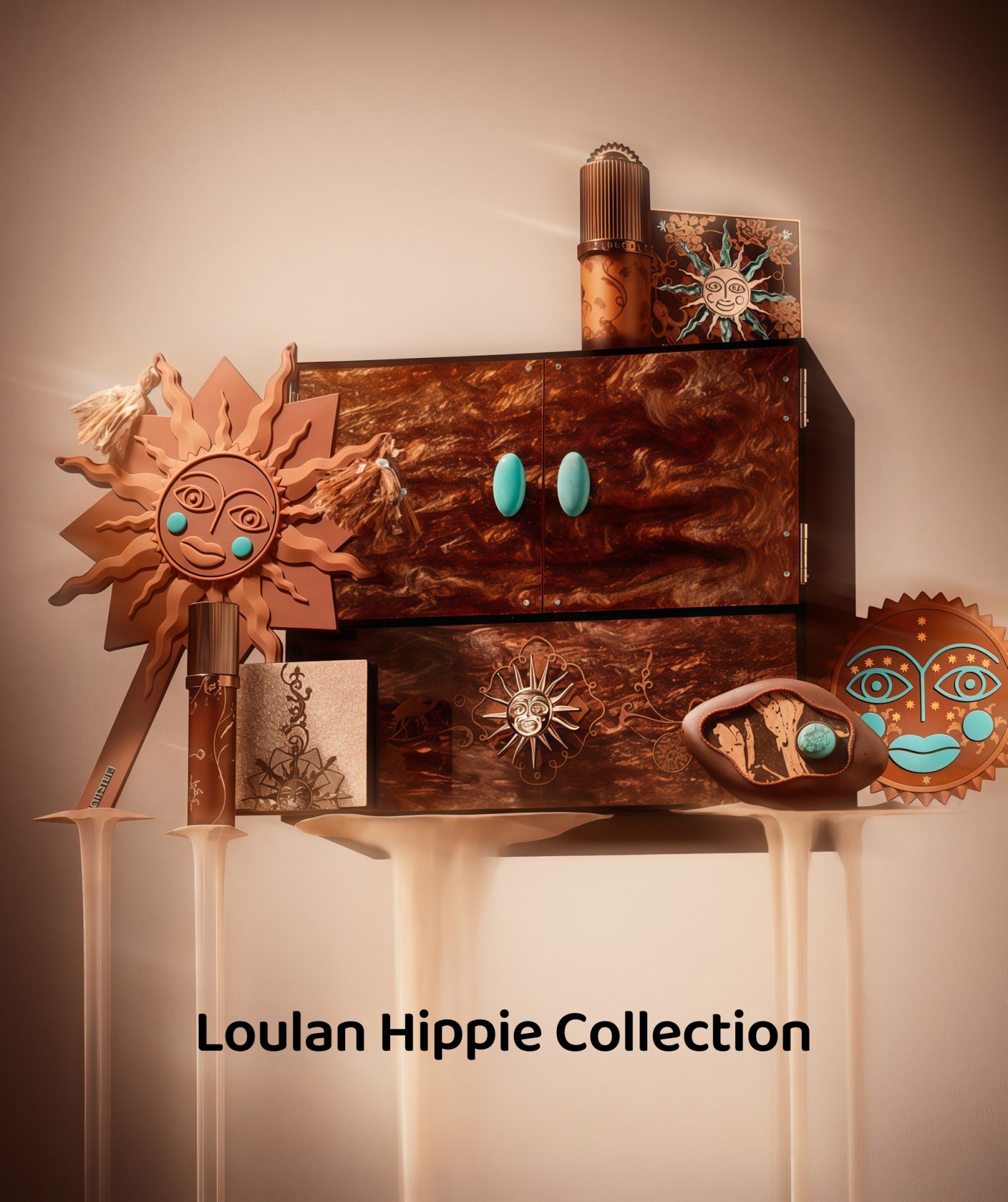 Girlcult Loulan Hippie Collection All-In-One Makeup Gift Box T5963