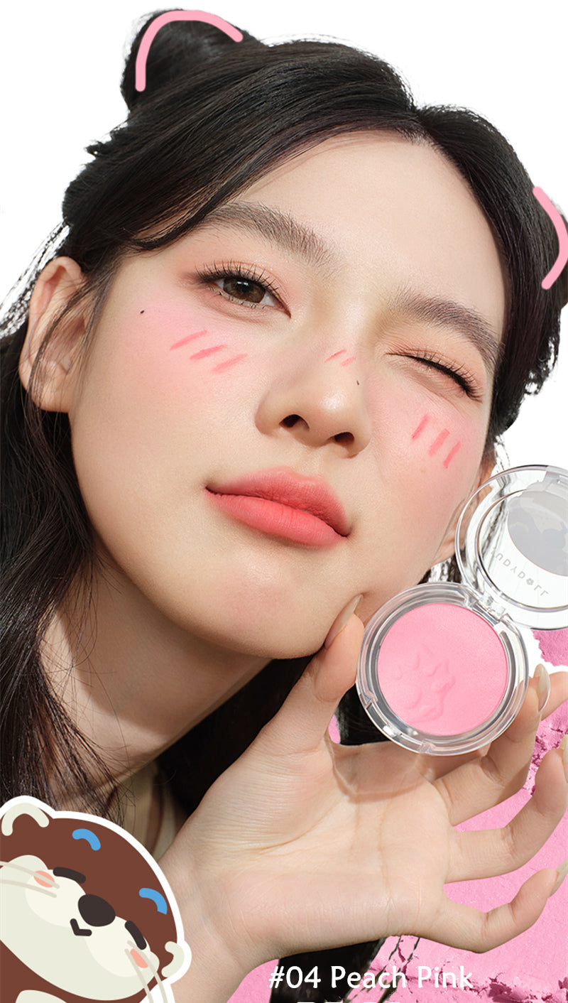 JUDYDOLL Leopard Cat Series Blurring Matte Blusher T3996
