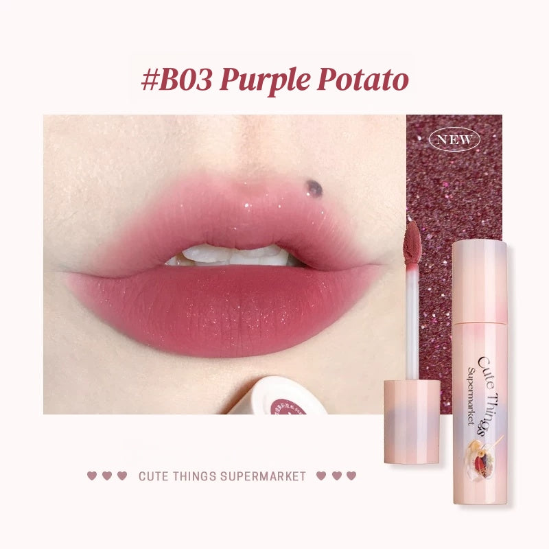 FLORTTE Matte Velvet Milk Cake Lip Glaze T5878