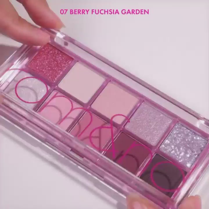 ROMAND 10 Colors Matte & Pearlescent Eyeshadow Palette T4137