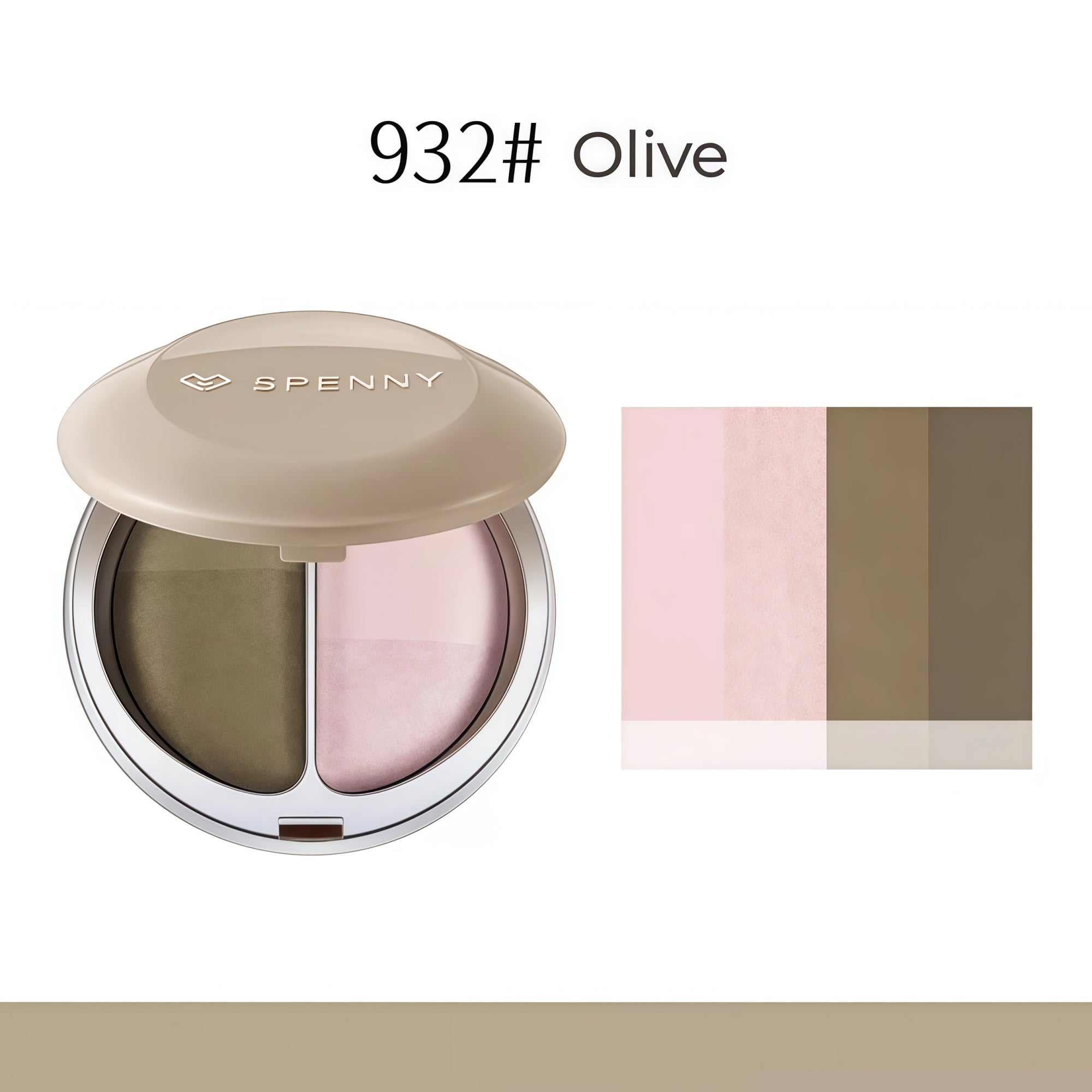 SPENNY 4-color Baked Powder Contour Palette T5697