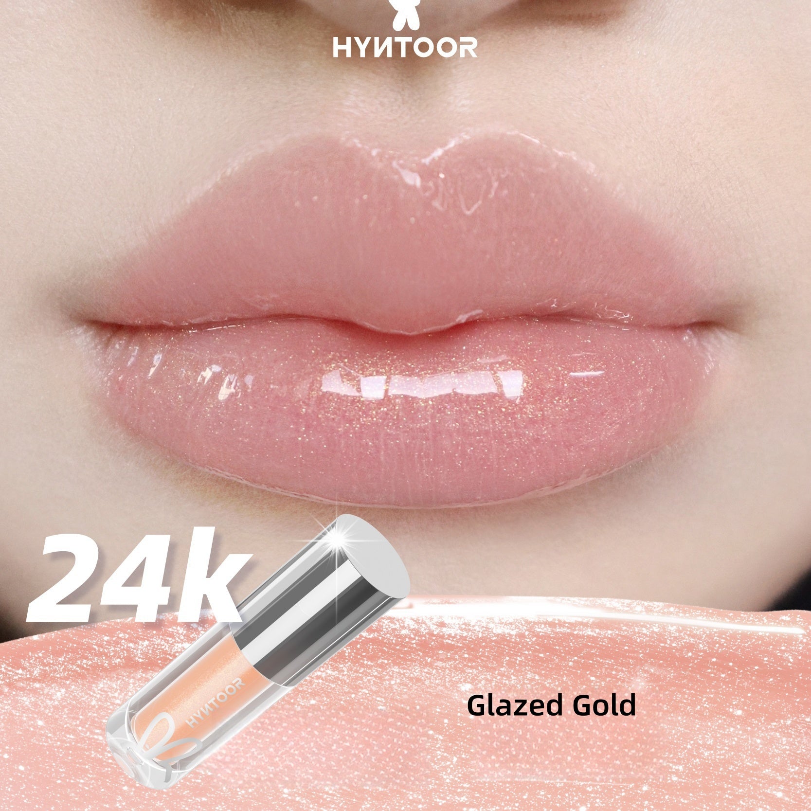 HYNTOOR Future Planet Shimmer Mirror Lip Gloss T4419
