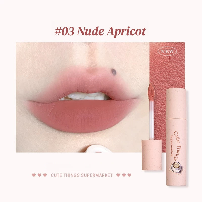 FLORTTE Matte Velvet Milk Cake Lip Glaze T5878