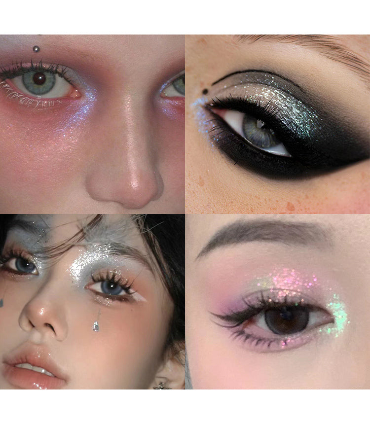 SHIZHUANG Aurora 6 Color Highlighter Palette T3888