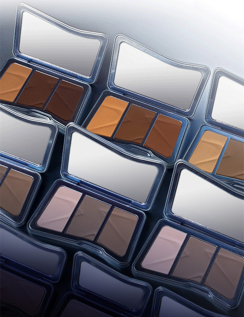 KALEIDOS Symphony Tricolor Matte Contour Palette T3532