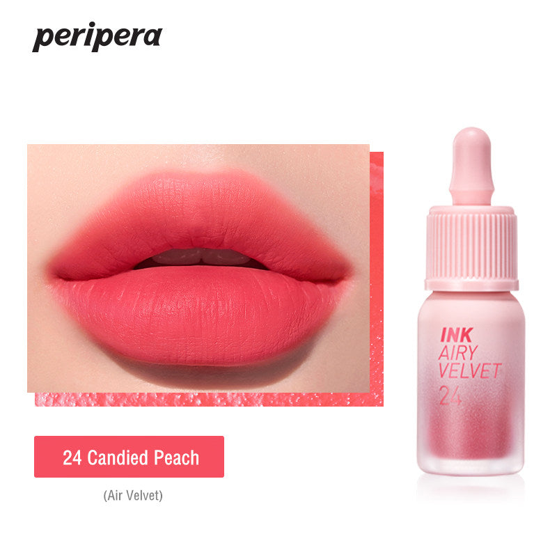 PERIPERA Peaches Collection Ink Airy Velvet Matte Lip Gloss T4385