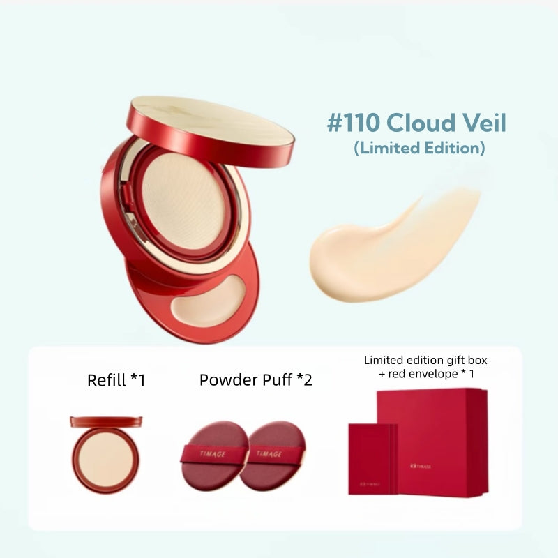 TIMAGE Long-wear Skin-fitting Twins Air Cushion Foundation T6064
