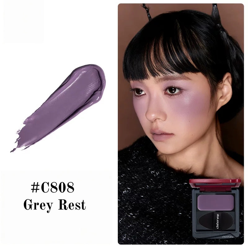 QianYan Cocoa Manor Tales Collection Silky Blusher Cream T6061