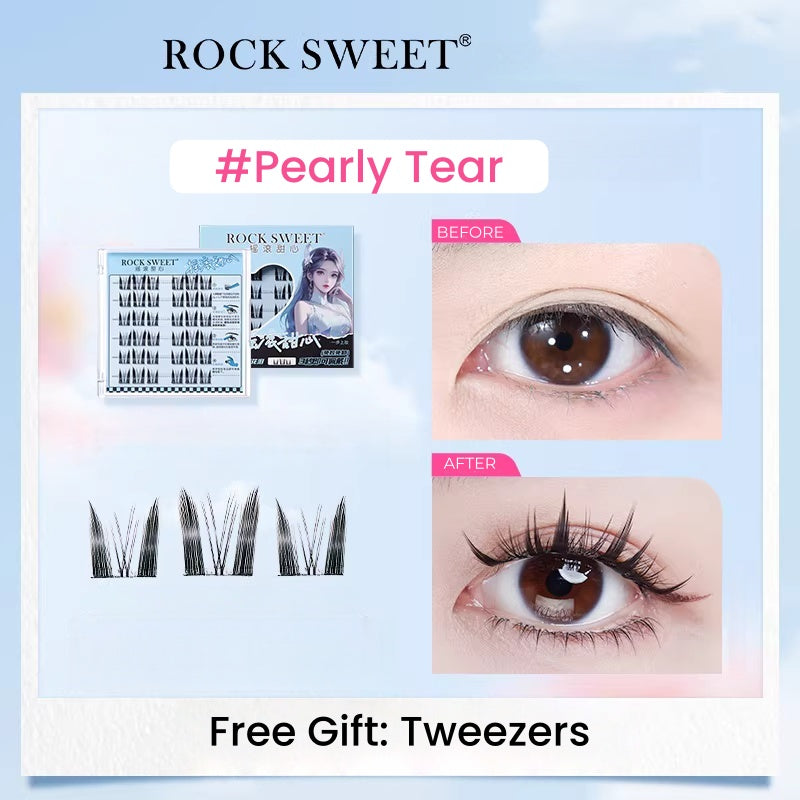 ROCK SWEET Glue-free Natural False Eyelashes T5542