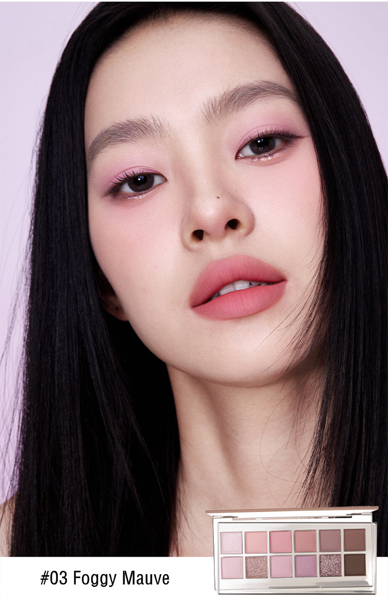 JOOCYEE 12 Shades Matte Pearlescent Eyeshadow Palette T3866