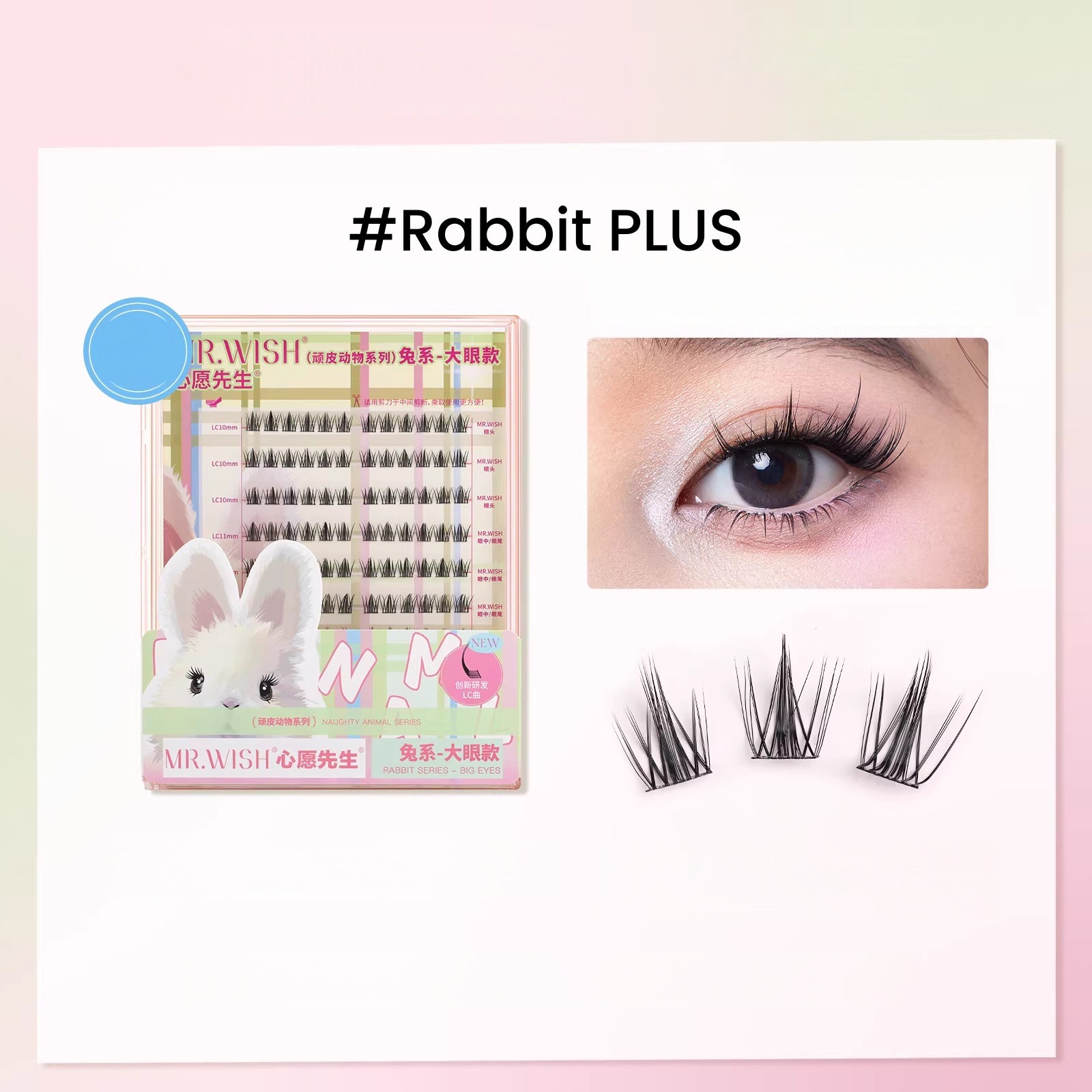 MR.WISH Plus Edition Large Capacity False Eyelashes T5679