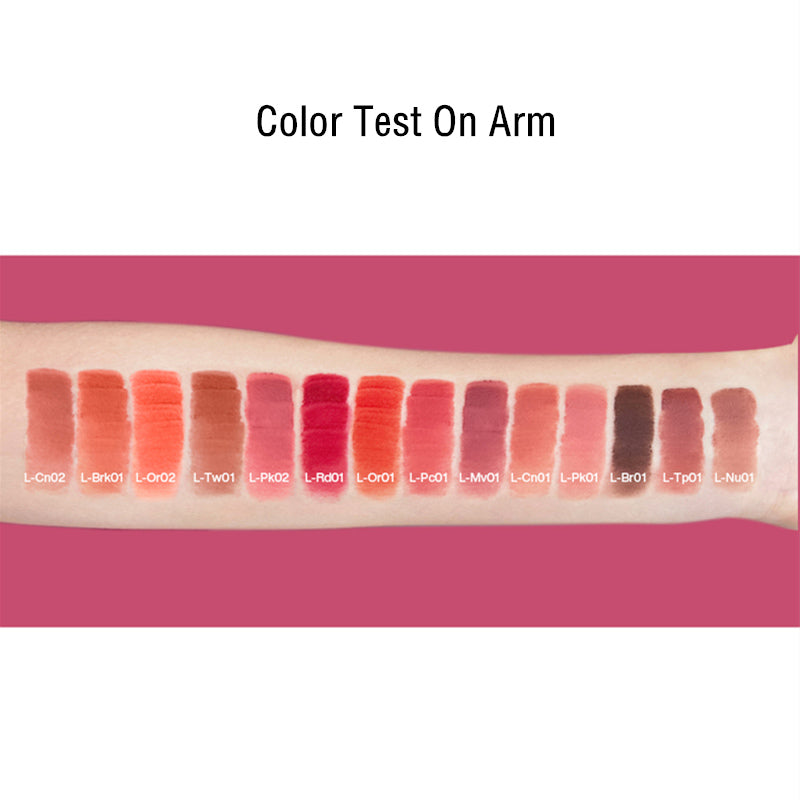 INTO YOU Printed Color Series Soft Mist Velvet Matte Lip Glaze T3211