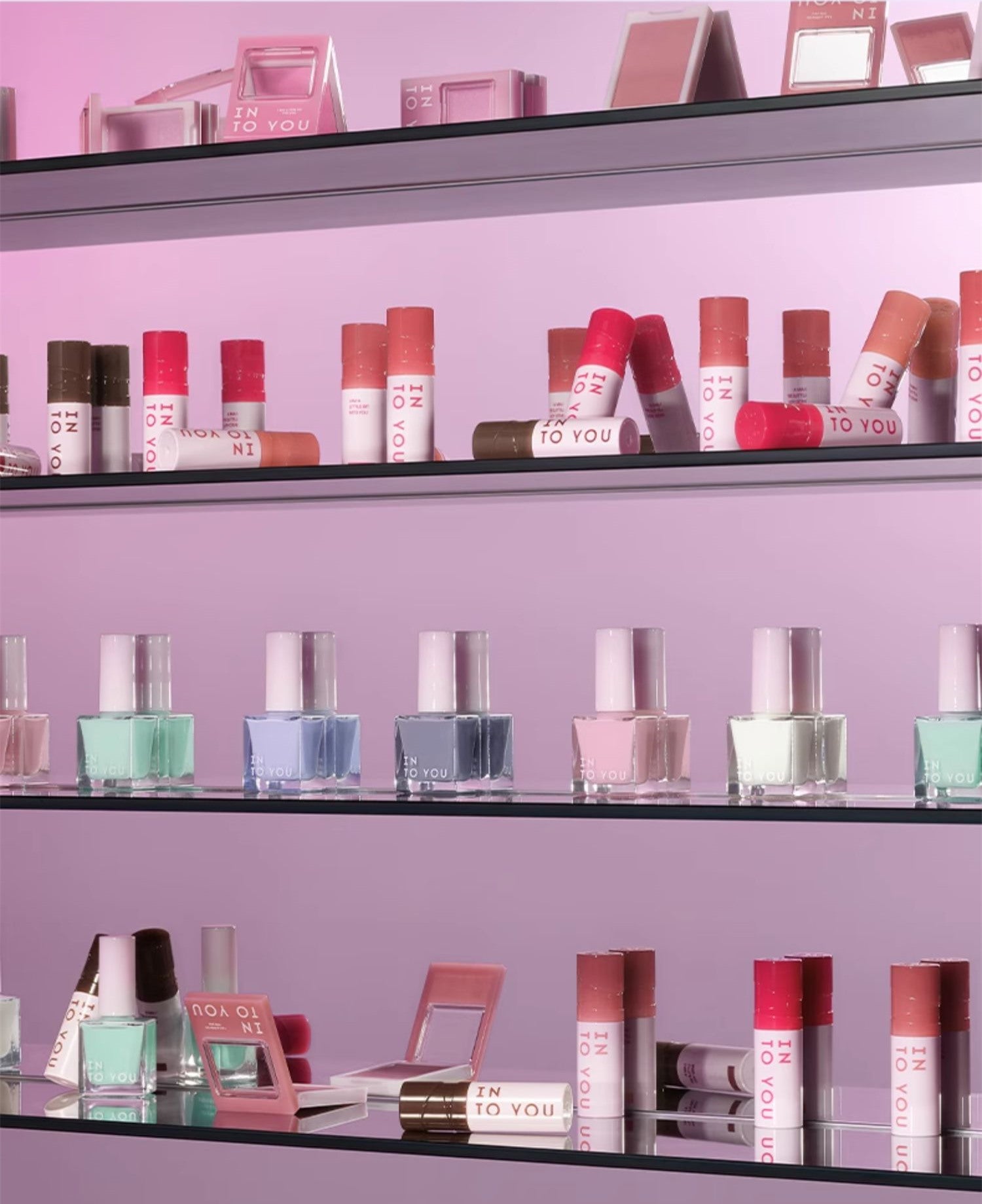 INTO YOU X PANTONE Cool Tone Series Blusher Powder T3730