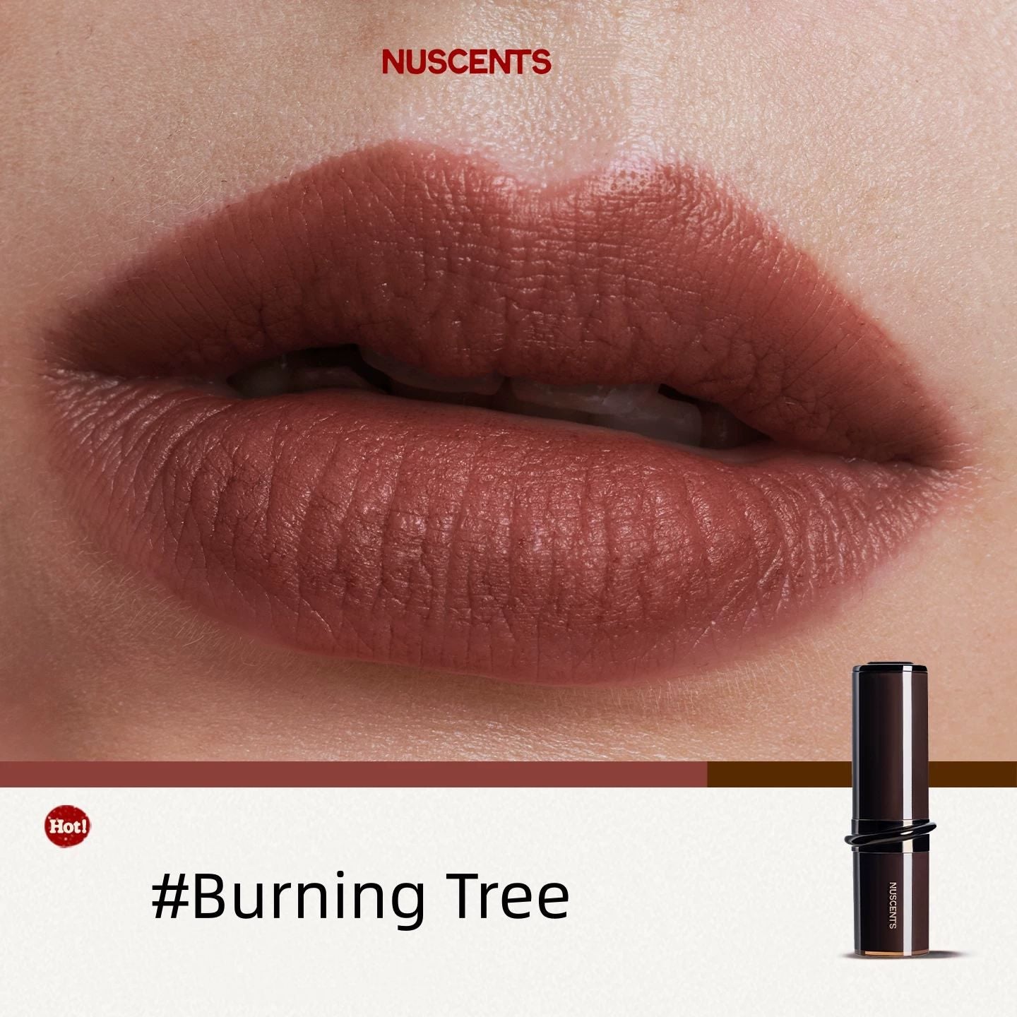 NUSCENTS Glossy & Matte Moist Essence Lipstick T5747