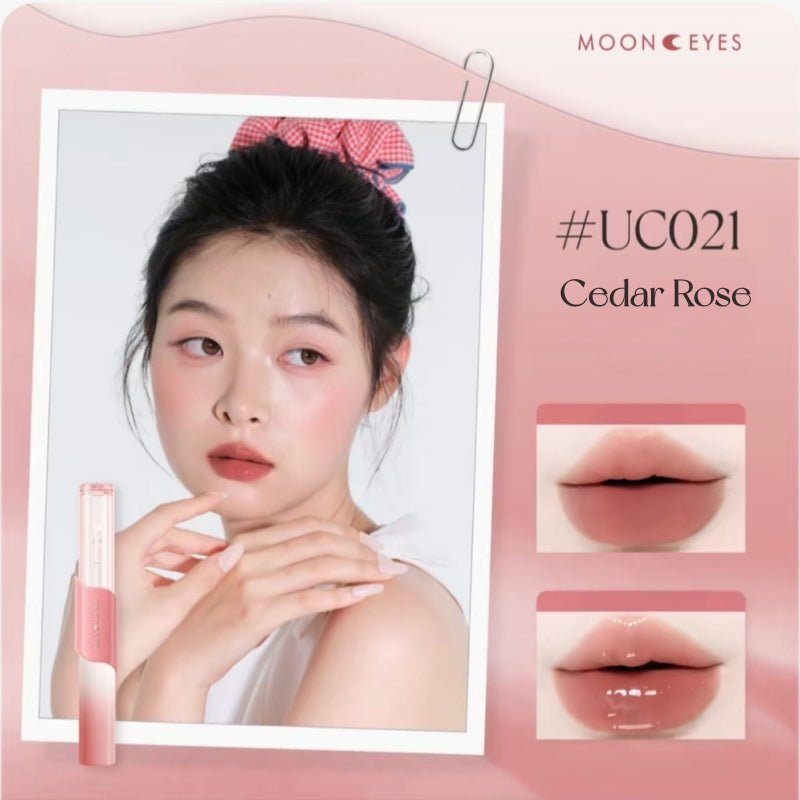 Mooneyes Color Diary Collection Matte & Glossy Double-head Lip Glaze T6028