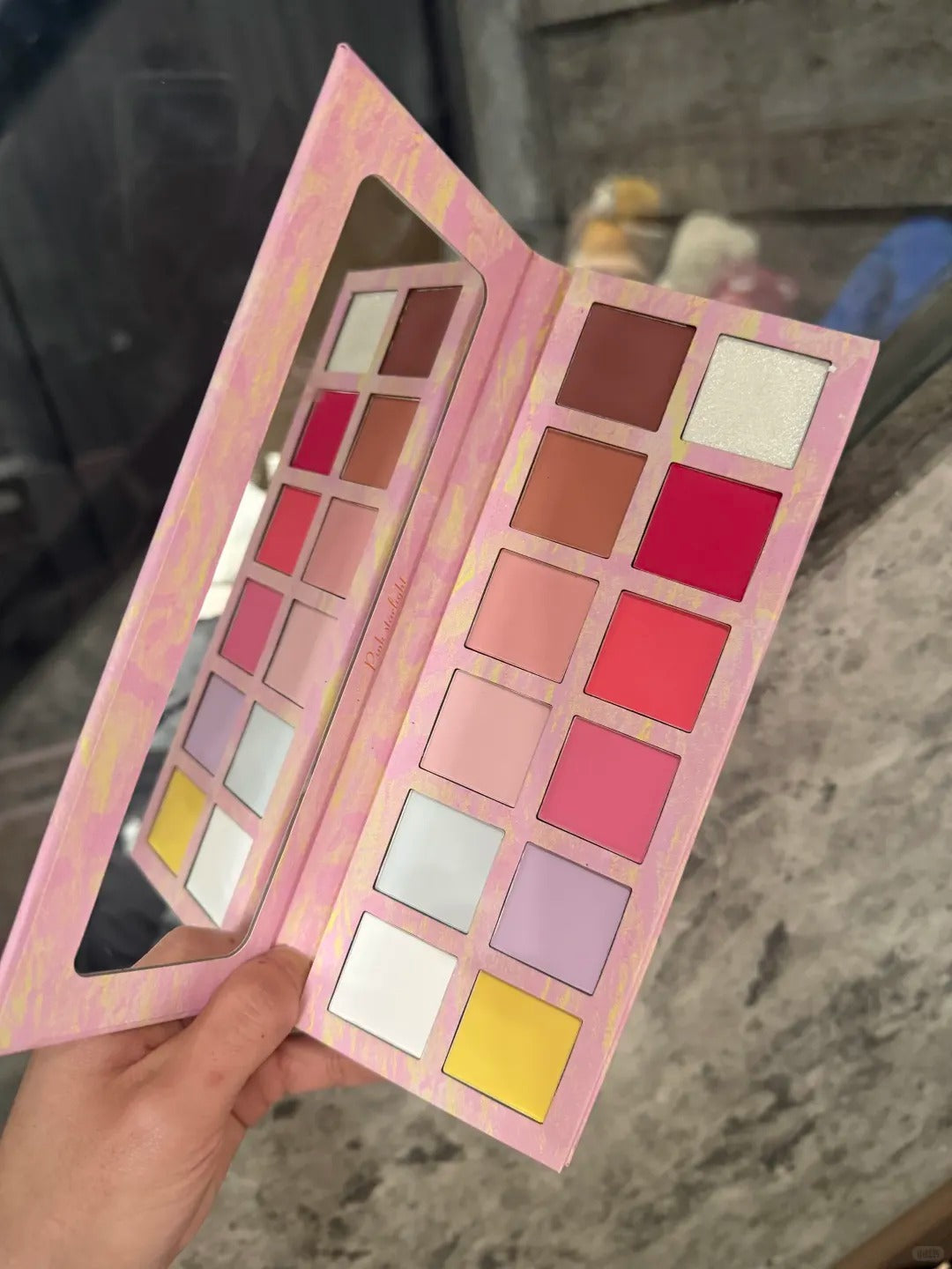 PINK STARLIGHT Multi-use 12-color Makeup Eyeshadow Palette T5947