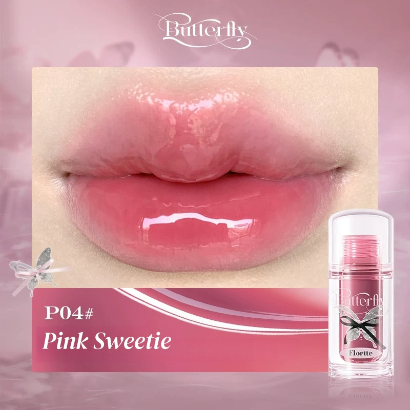 FLORTTE Twin Butterfly Collection Glossy Lip Gloss T5885