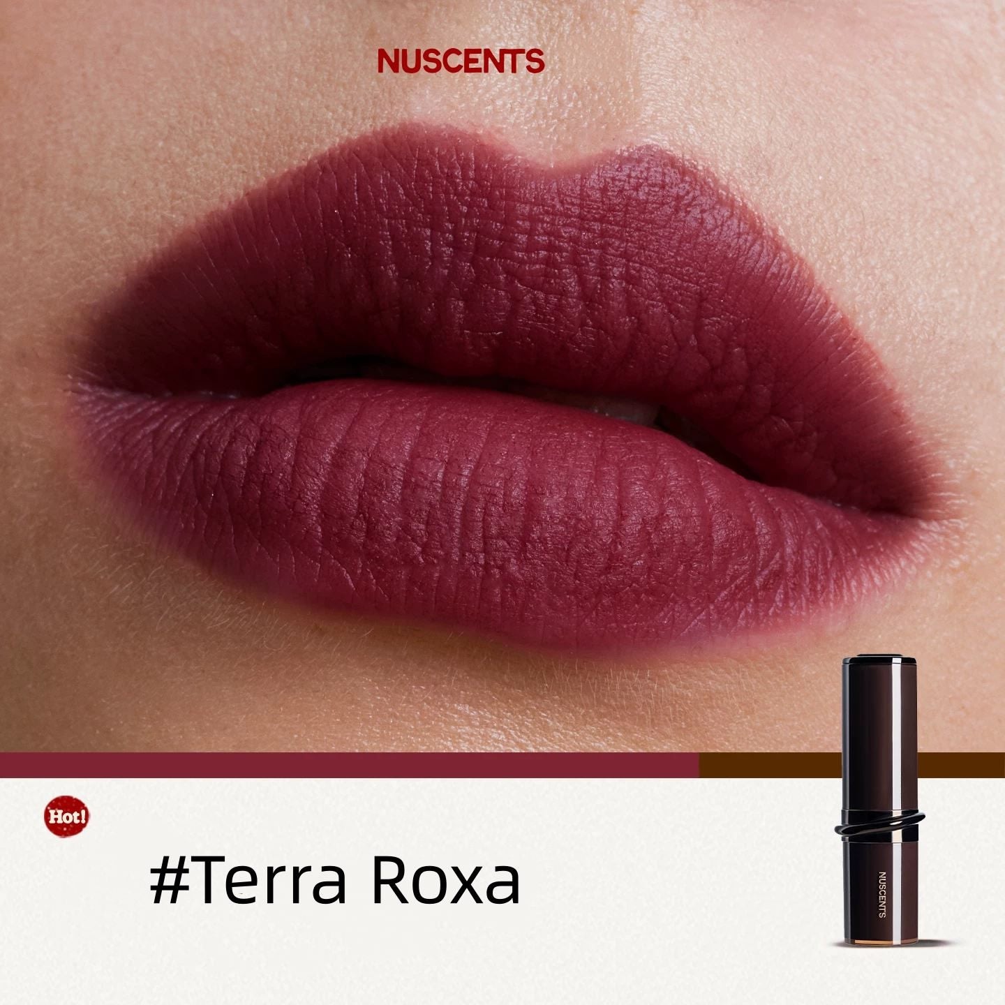 NUSCENTS Glossy & Matte Moist Essence Lipstick T5747