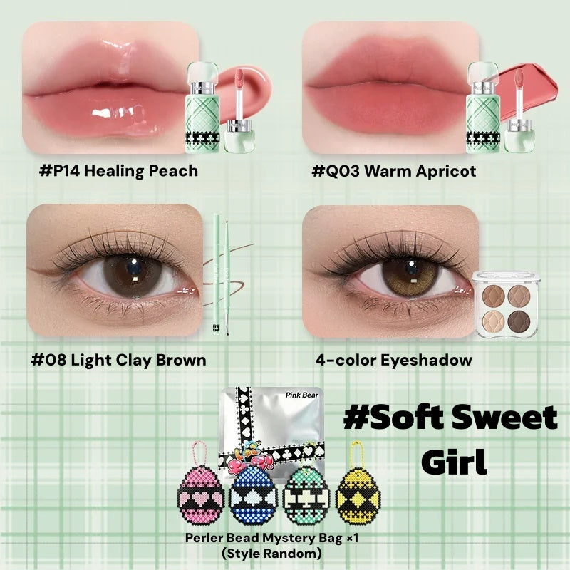 PINK BEAR X Shugo Chara! Collection Lip Gloss & Eyeliner Pen T6021