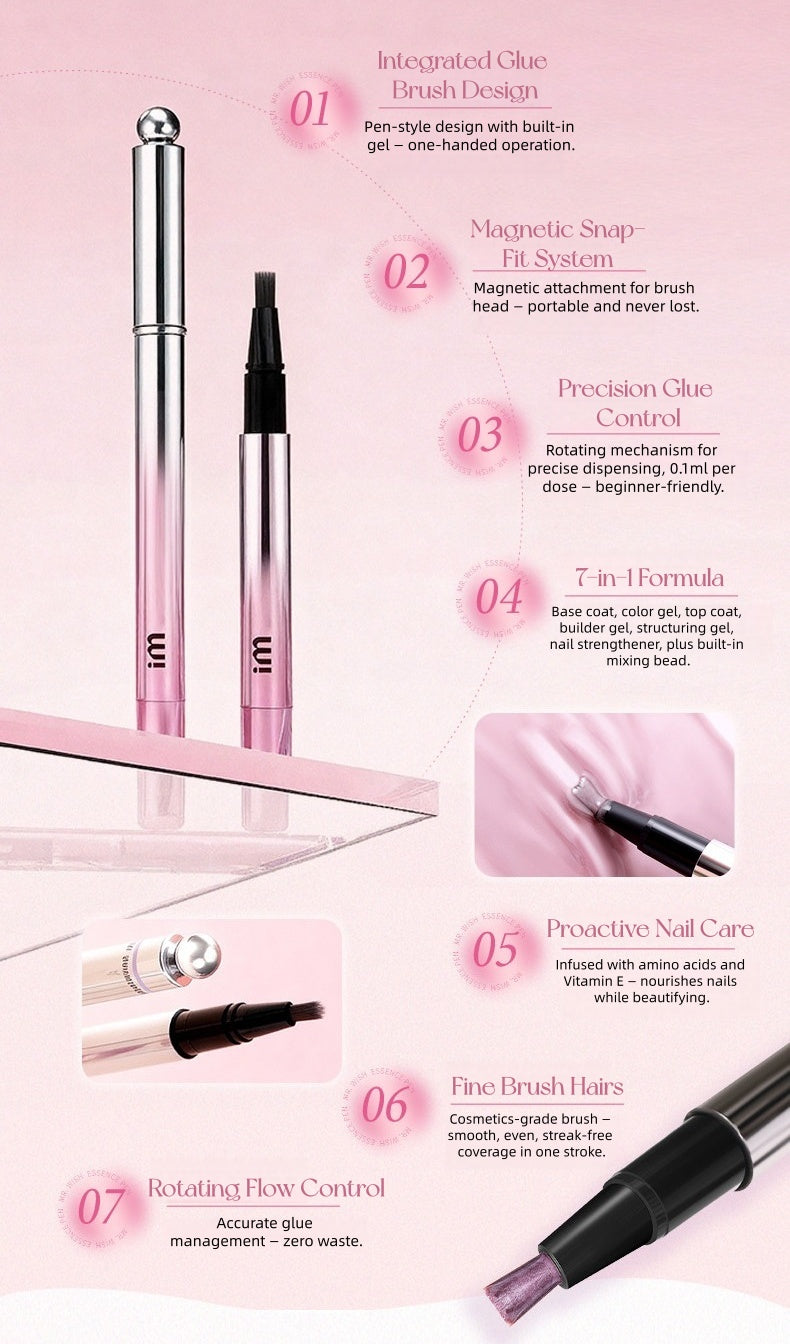 MR.WISH 7-in-1 One Step Cat Eye Gel Polish Pen T5749