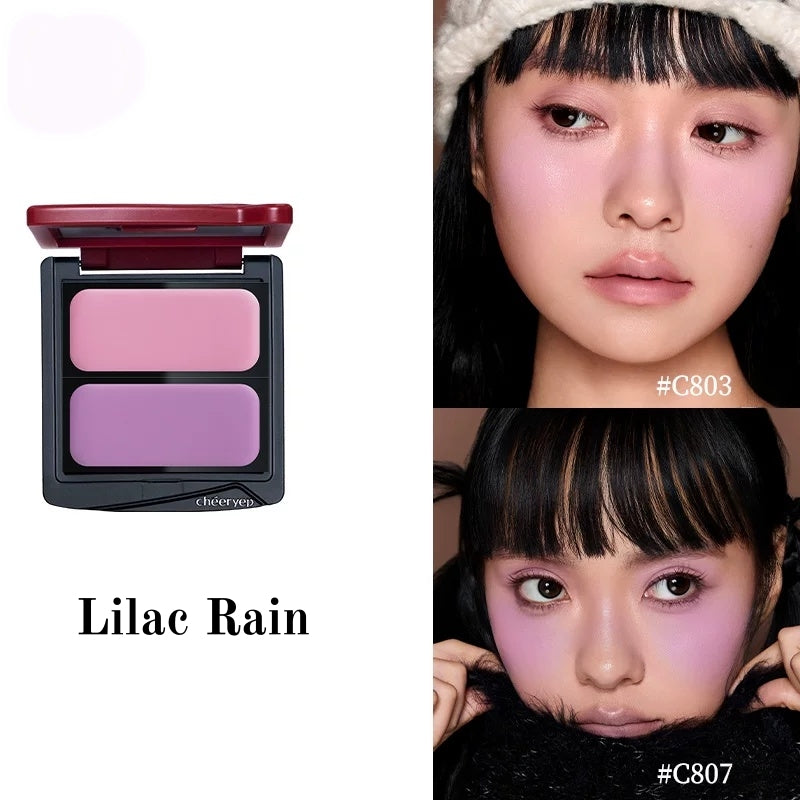 QianYan Cocoa Manor Tales Collection Silky Blusher Cream T6061