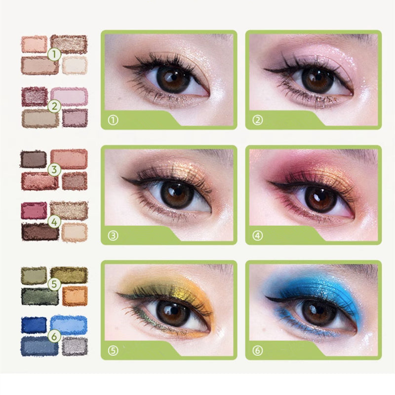 QianYan 24 Colors Diamond Flash & Polarized Eyeshadow Palette T3674