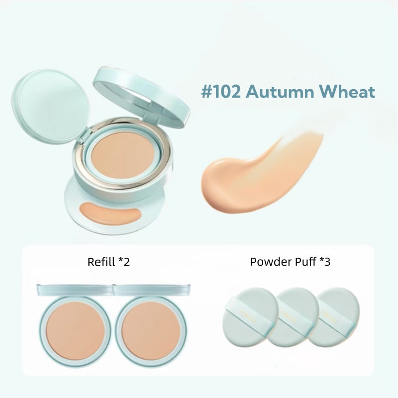 TIMAGE Long-wear Skin-fitting Twins Air Cushion Foundation T6064