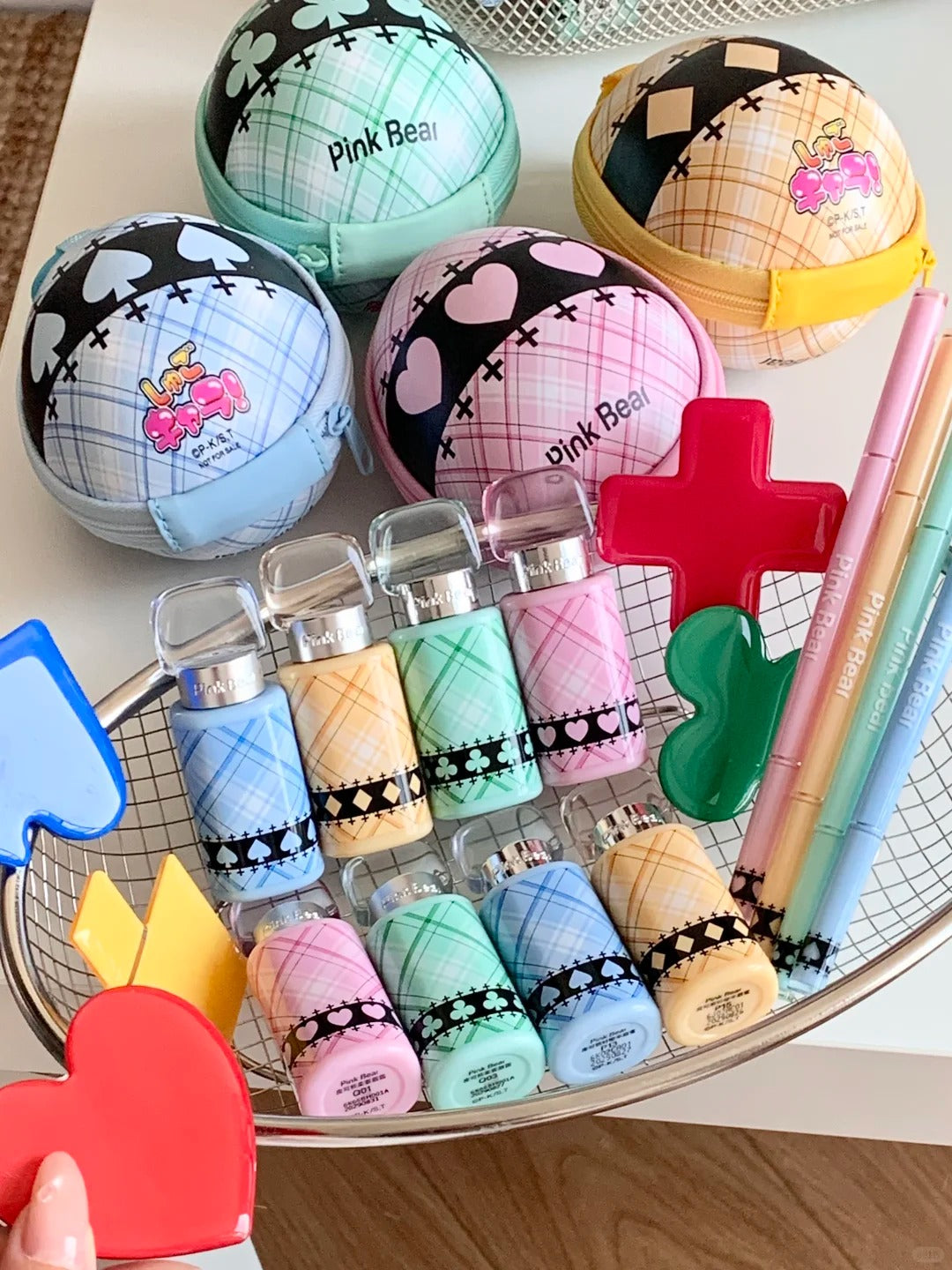 PINK BEAR X Shugo Chara! Collection Lip Gloss & Eyeliner Pen T6021