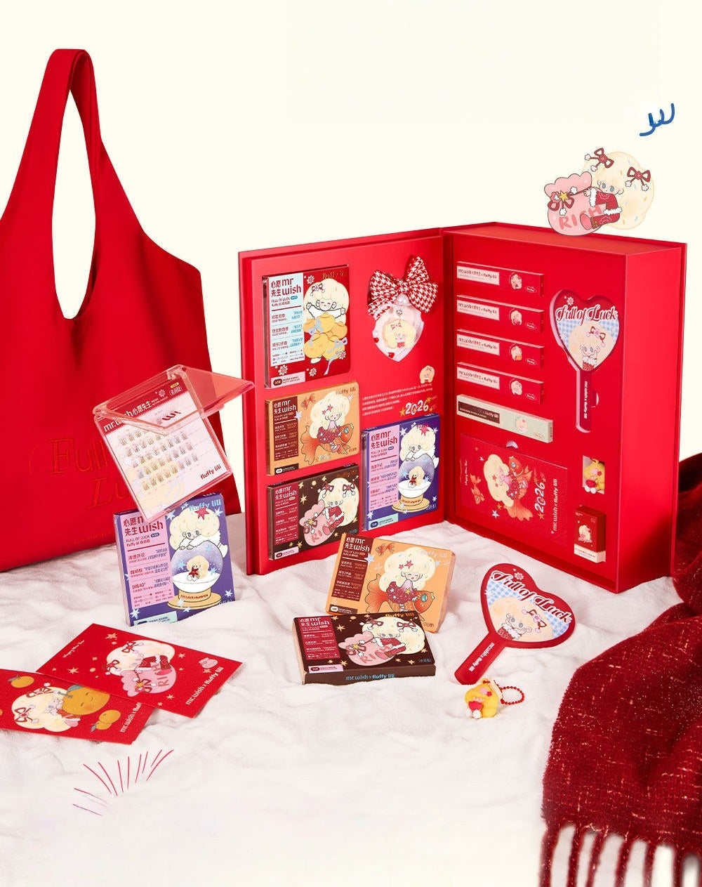 MR.WISH X Fluffy Lili Natural Glue-free False Eyelashes T5653