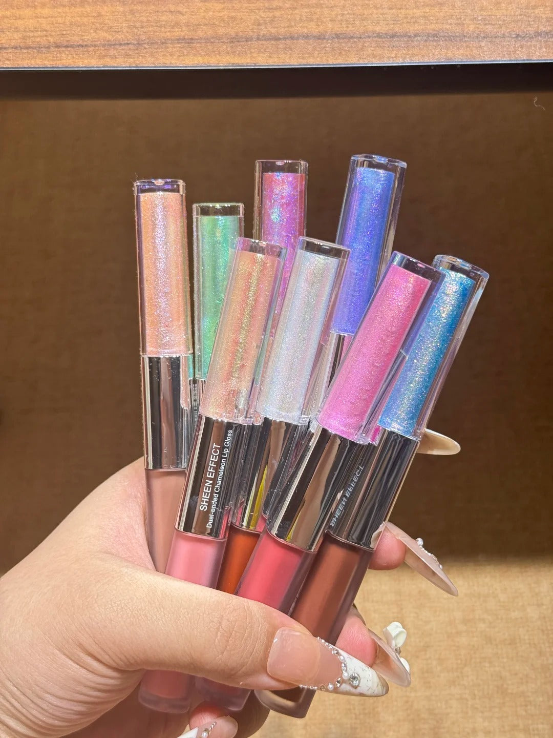 SheenEffect Optical Chameleon Dual-Ended Lip Gloss T5865
