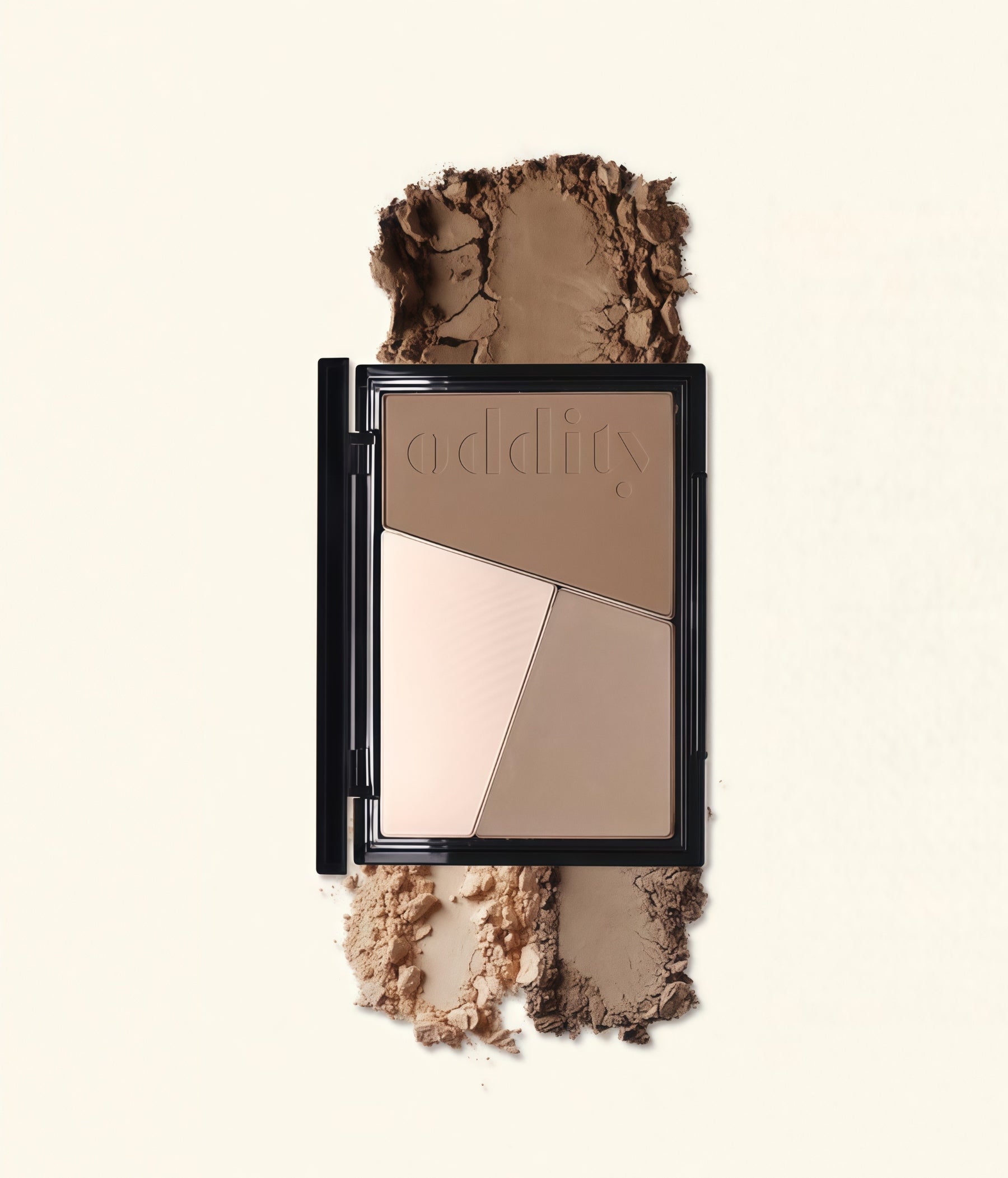 Oddity 3-color Matte Highlighter & Contour Makeup Palette T5296