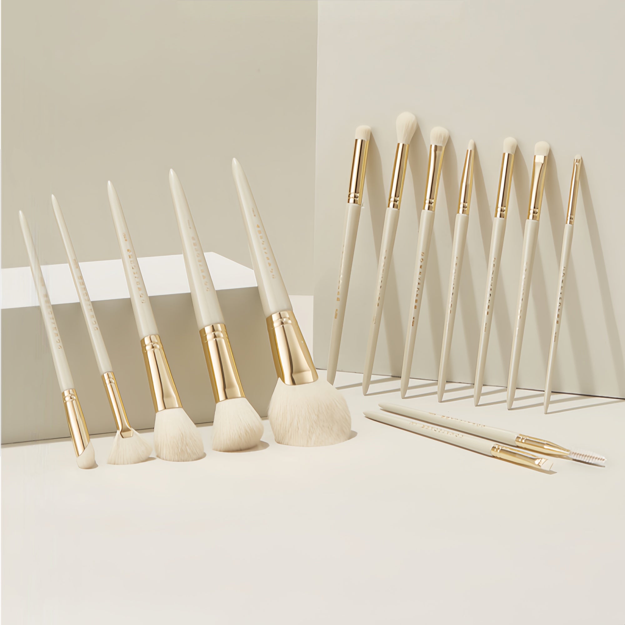 ROWNYEON Pure Ceramics Professional Makeup Brush 14 Pcs Set T5136