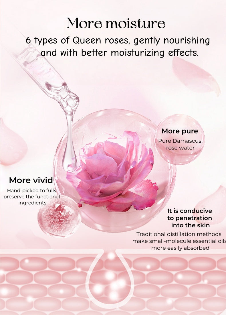 Papa Recipe Pink Honey Can Rose Moist & Refresh Facial Mask 12 Pcs T5063